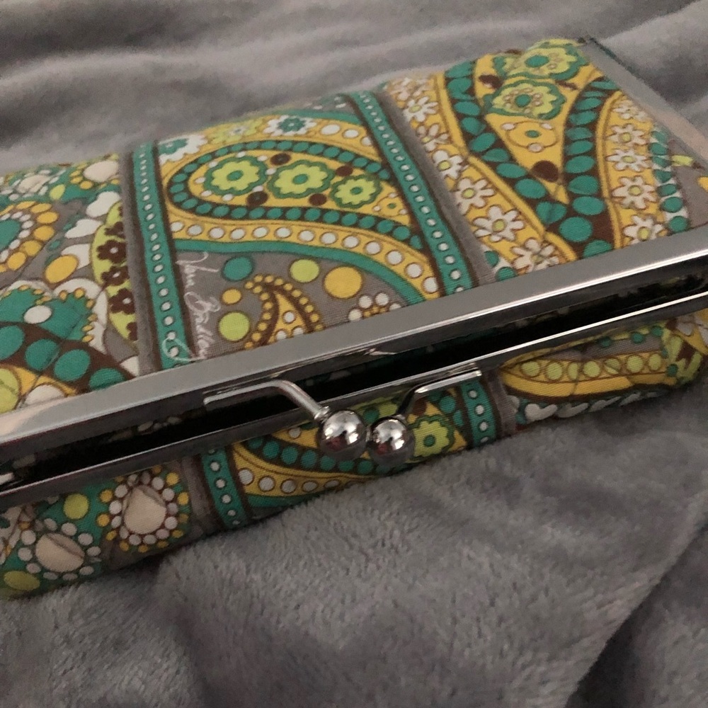 Vera Bradley Stylish Makeup Bag in Lemon Parfait